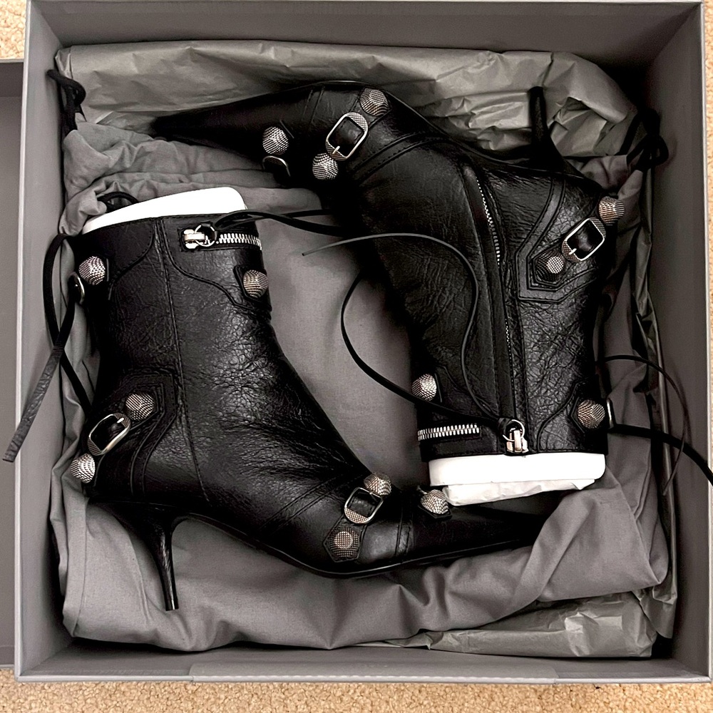 Balenciaga Cagole Bootie M70 6.5 IS/37 EU - Black, NIB